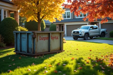 dumpster rental yard maintenance
