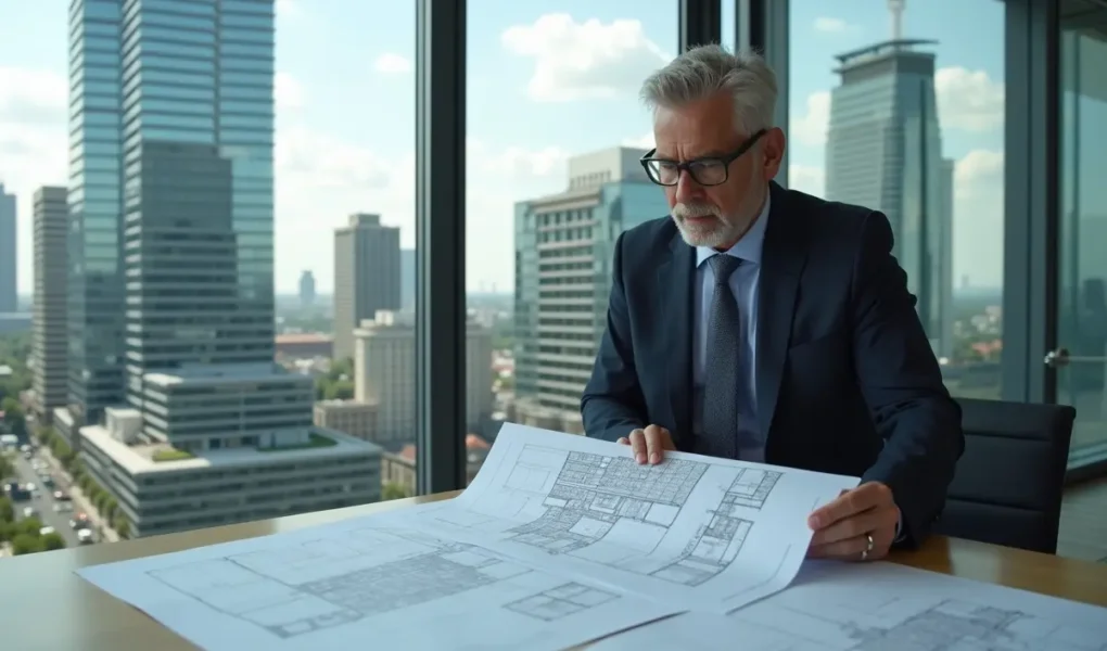 business owner evaluating commercial properties for long term investment success