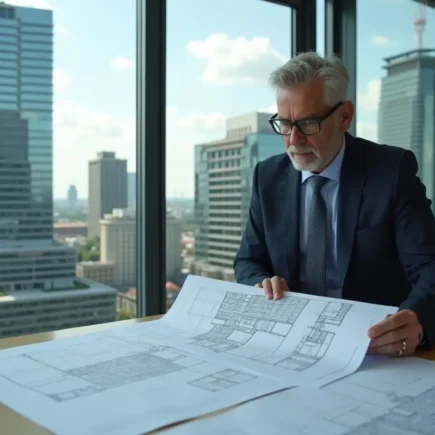 business owner evaluating commercial properties for long term investment success