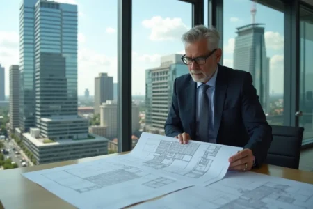business owner evaluating commercial properties for long term investment success